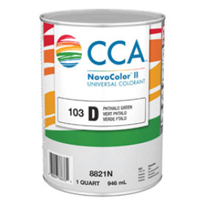 VALSPAR 8821N.005 NOVOCOLOR II D PHTHALO GREEN PAINT COLORANT