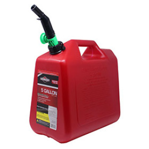 TPG PLASTICS 84053SL BRIGGS & STRATTON 5 GALLON SMART-FILL WITH FMD GAS CAN
