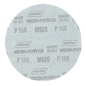NORTON 70642 6" MESH POWER CERAMIC DISCS 150 GRIT JOB PACK BULK 50PK
