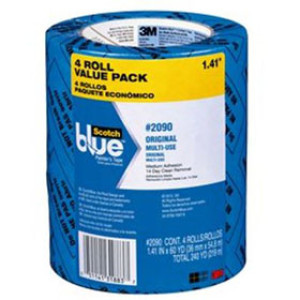3M 2090-36EP4 36MM X 60YD SCOTCH ORIGINAL MULTI SURFACE PAINTER'S TAPE 4 PACK