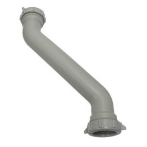 PLUMB PAK PP944W EXTENSION TUBE SLIP JOINT 1-1/4" X 6" PLASTIC WHITE FINISH