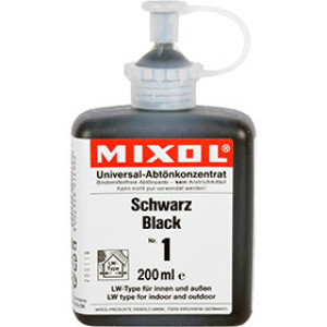 MIXOL G/29 200 ML LW-OXIDE-TYPE OXIDE BRILLIANT BLACK UNIVERSAL TINTING PASTE