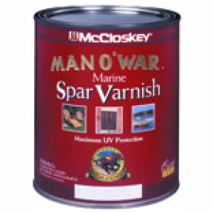 MCCLOSKEY MAN O'WAR 7509.005 GLOSS MARINE SPAR VARNISH 450 VOC
