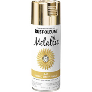 RUST-OLEUM SPECIALTY 340647 11 OZ GOLD METALLIC SPRAY PAINT