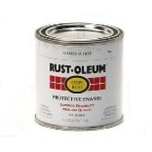 RUST-OLEUM STOPS RUST 7797502 PROTECTIVE ENAMEL SEMI-GLOSS WHITE
