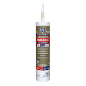 GE 5060 2816707 10.1 OZ ALMOND ADVANCED SILICONE II KITCHEN & BATH SEALANT
