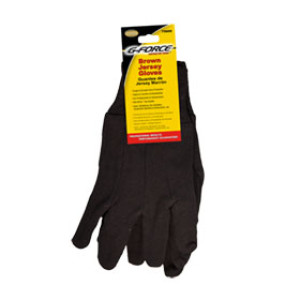 G-FORCE BR600 BROWN WORK GLOVES TAGGED