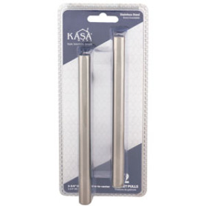 KASAWARE K39496SS-2 BAR CABINET PULL STAINLESS STEEL 154MM 2-PACK