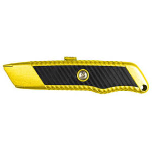 G-FORCE 24279 RETRACTABLE UTILITY KNIFE WITH RUBBER GRIP