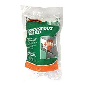 FROST KING G626 35451 RUSTPROOF PLASTIC DOWNSPOUT GUTTER GUARDS (2PK)