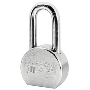 AMERICAN LOCK A701D 04400 SOLID STEEL PADLOCK KEYED DIFFERENT LONG SHACKLE