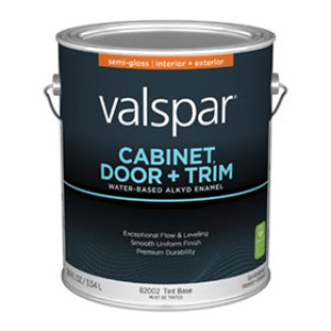 VALSPAR 82002.007 CABINET, DOOR&TRIM S/G TINT BASE WATER-BASED ALKYD ENAMEL