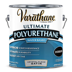 RUST-OLEUM VARATHANE 200231 WATERBORNE INTERIOR CRYSTAL CLEAR SATIN POLY