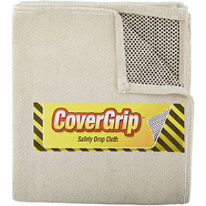 COVER GRIP 35408 3.5' X 4' 8 OZ QUICK DROP CLOTH