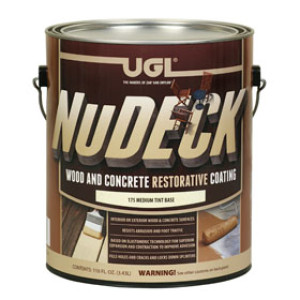 UGL NUDECK 17513 175 MEDIUM BASE WOOD AND CONCRETE RESTORATIVE COATING