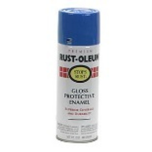 RUST-OLEUM STOPS RUST 7724830 12 OZ GLOSS PROTECTIVE ENAMEL SAIL BLUE SPRAY