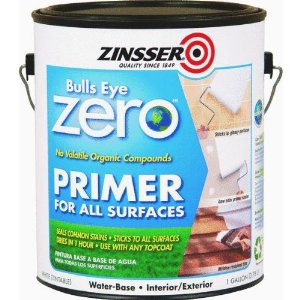 ZINSSER BULLS EYE 249020 ZERO PRIMER FOR ALL SURFACES WATER-BASE