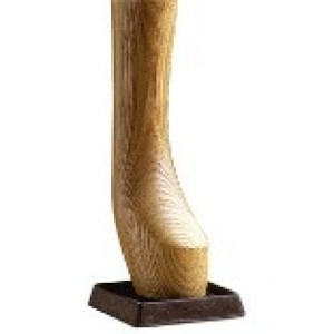 SHEPHERD 9076 2" SQUARE SMOOTH RUBBER FURNITURE BROWN CUP (4CD)