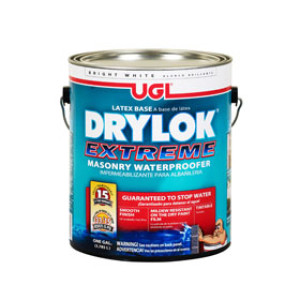 UGL DRYLOK 28613 WHITE EXTREME LATEX MASONRY WATERPROOFER INTERIOR /EXTERIOR