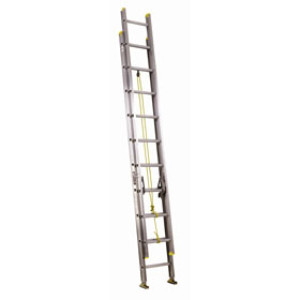 LOUISVILLE LADDER AE3224 24' TYPE I ALUMINUM EXTENSION LADDER