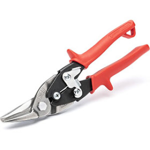 WISS M1R 9-3/4" METALMASTER COMPOUND RED LEFT ACTION SNIP CUTS STRAIGHT