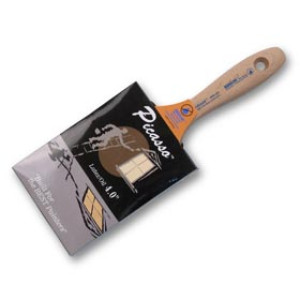 PROFORM PICASSO PIC2-4.0 4" STRAIGHT CUT ADVANTAGE PBT WALL PAINT BRUSH WALL