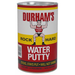 DURHAMS 00004 4 LB ROCK HARD WATER PUTTY