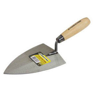 G-FORCE 70081 7" X 4-1/2" TILE SETTER'S TROWEL WOOD HANDLE STAINLESS STEEL