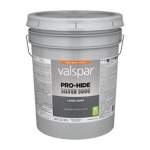 VALSPAR 73002.008 PRO-HIDE SILVER 5000 S/G PASTELBASE INTERIOR LATEX PAINT