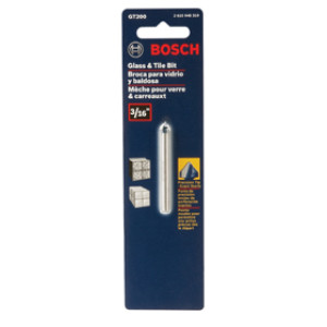 BOSCH GT-200 3/16" GLASS AND TILE CARBIDE TIP DRILL BIT (CARDED)