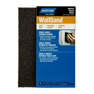 NORTON 02285 4-7/8" X 2-7/8" X 1" WALLSAND SINGLE ANGLE SPONGE MEDIUM