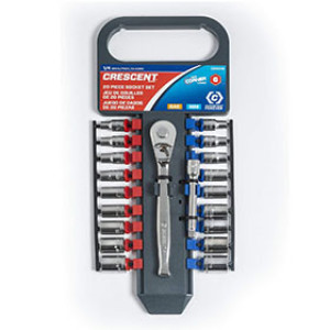 CRESCENT CSWS1N 20PC 1/4" SOCKET WRENCH SET SAE/MM