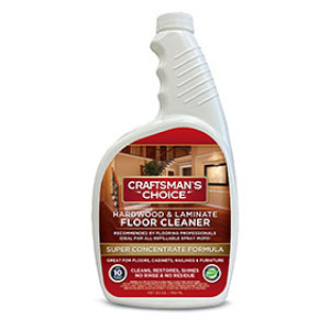 ABSOLUTE CRAFTSMAN CHOICE 70020 POLYURETHANE HARDWOOD & LAMINATE FLOOR CLEANER