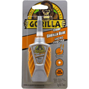 GORILLA GLUE 103616 5G CLEAR MICRO PRECISE