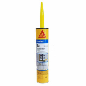 SIKAFLEX 1A 91009 ELASTOMERIC JOINT SEALANT / ADHESIVE 10.1 OZ ALUMINUM GREY