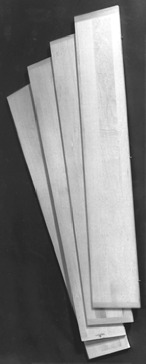 ADVANCE 58-3-6 6' X 5/8" PASTE BOARDS 3 PACK 11" BOARDS W/DOWELED CONNECTIONS