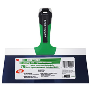 USG 340014 10" MATRIX BLUE STEEL FINISHING KNIFE