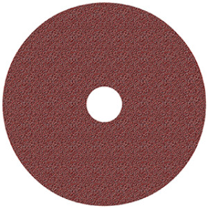 NORTON 01910 5" X 7/8" 36 GRIT ALUMINUM OXIDE RESIN FIBER DISC F240