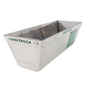 USG 340401 10" MATRIX STAINLESS STEEL MUD PAN W/REINFORCED BAND