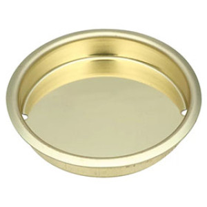 NATIONAL N115-964 V144 1-3/4" BRASS FINISH STEEL CUP PULLS MEDIUM