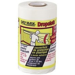 TRIMACO 949560 48" X 75' PRE-TAPED PLASTIC DROP