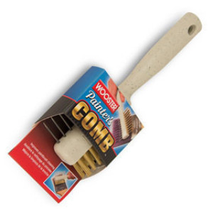 WOOSTER BRUSH 1832 PAINTER'S COMB 2 SIDED CLEANING TOOL