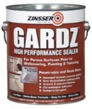 ZINSSER GARDZ 2301 CLEAR PROBLEM SURFACE SEALER WATER-BASE INTERIOR