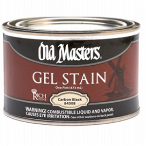 OLD MASTERS 84508 CARBON BLACK GEL STAIN