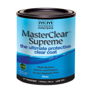 MODERN MASTERS MCS904-32 GLOSS MASTERCLEAR SUPREME ACRYLIC POLYURETHANE