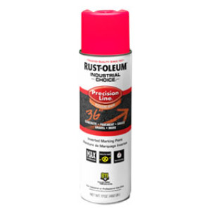 RUST-OLEUM 1661838V 17 OZ FLUORESCENT PINK INVERTED MARKING SPRAY PAINT