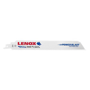 LENOX 20177 B9110R 9" 10TPI LAZER BI-METAL RECIPROCATING SAW BLADE BULK 25-PK