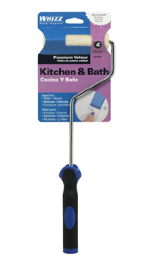 WHIZZ 91600 4" KITCHEN & BATH VELOUR ROLLER WITH 13" HANDLE