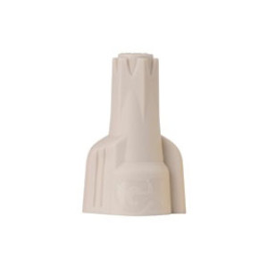 GARDNER-BENDER 19-1H1 HEX LOK ULTRA TAN H1 #22-#8 TWIST-ON WIRE CONNECTOR 6PK