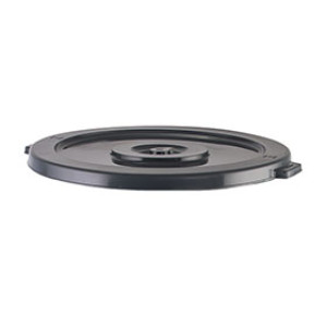 G-FORCE 32 GAL GRAY ROUND WASTE CONTAINER LID